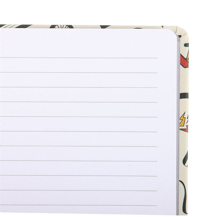 Retro 80s Print A5 Notebook