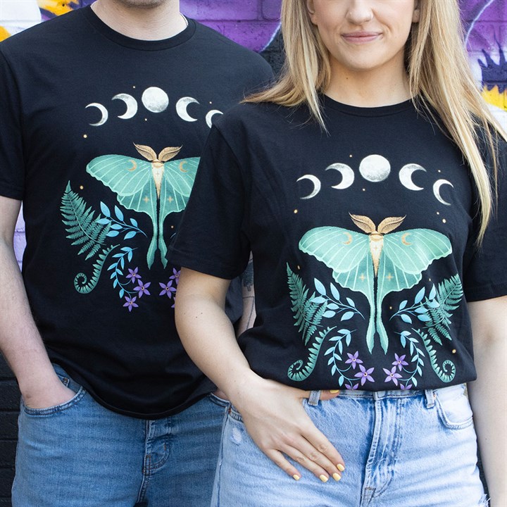 Luna Moth Unisex T-shirt Size M