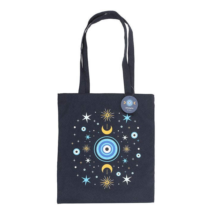 All Seeing Eye Polycotton Tote Bag