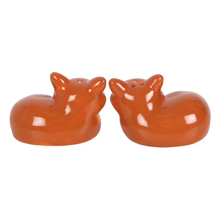 Fox Salt and Pepper Shakers
