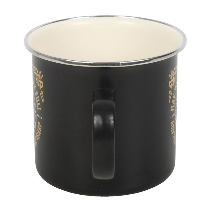 Viking Compass Enamel Mug