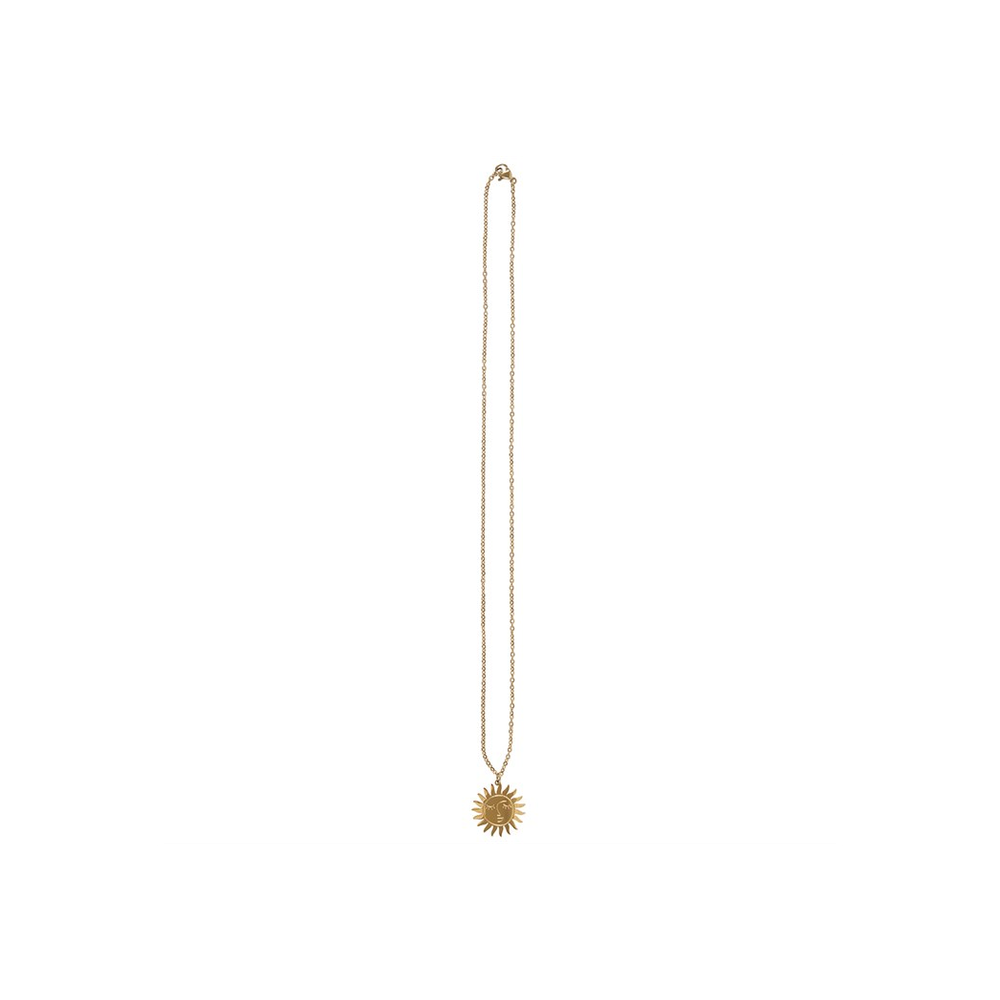 The Sun Tarot Necklace on Greeting Card